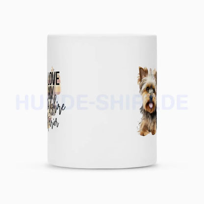 Tasse "Yorkshire Terrier - I love..." – hunde-shirt.de