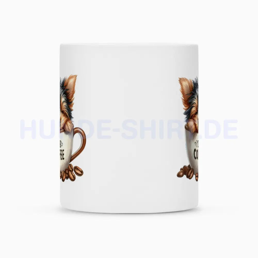 Tasse "Yorkshire Terrier - I need coffee" – hunde-shirt.de