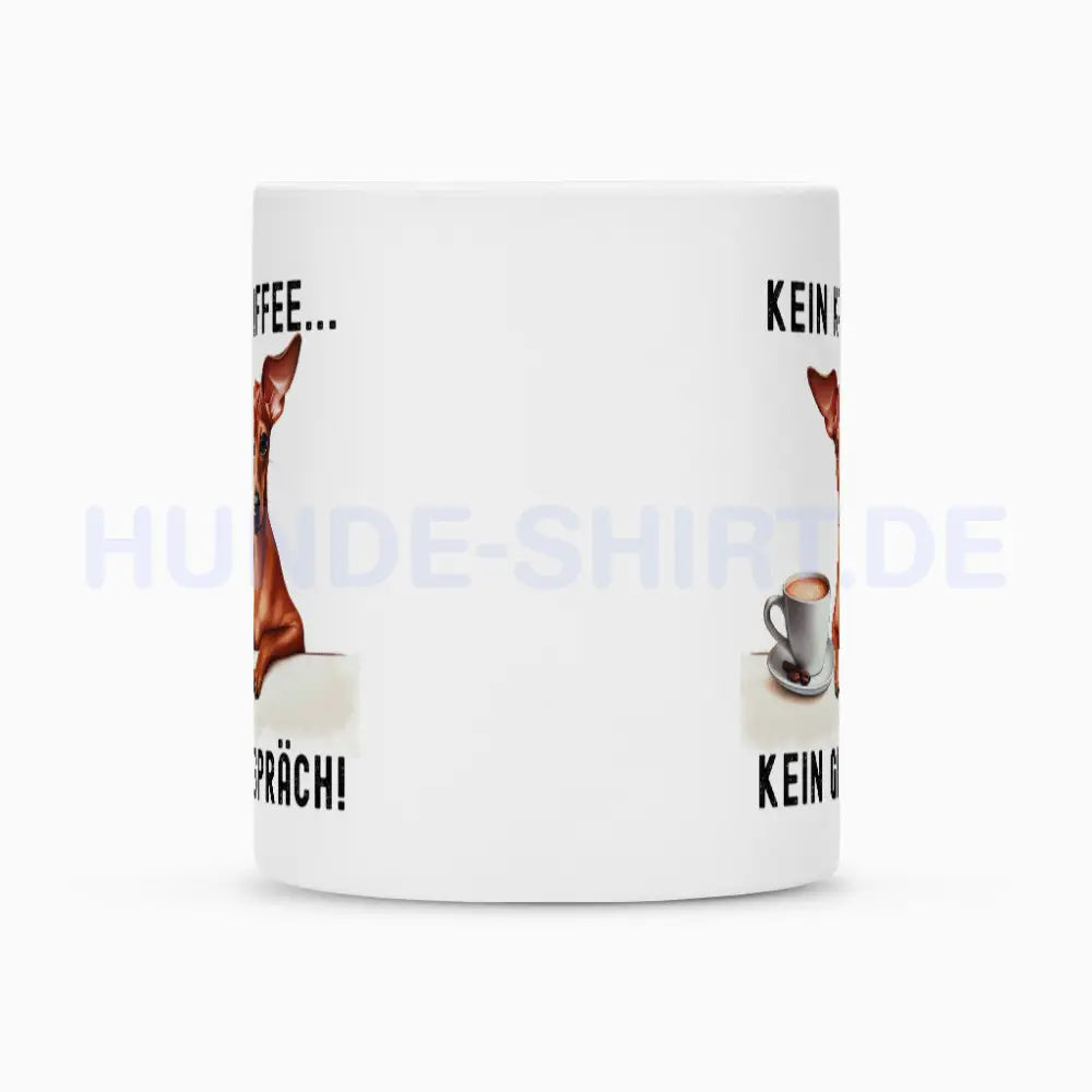 Tasse "Zwergpinscher ( hell ) - Kein Kaffee..." – hunde-shirt.de