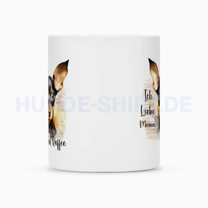 Tasse "Zwergpinscher - Ich liebe..." – hunde-shirt.de