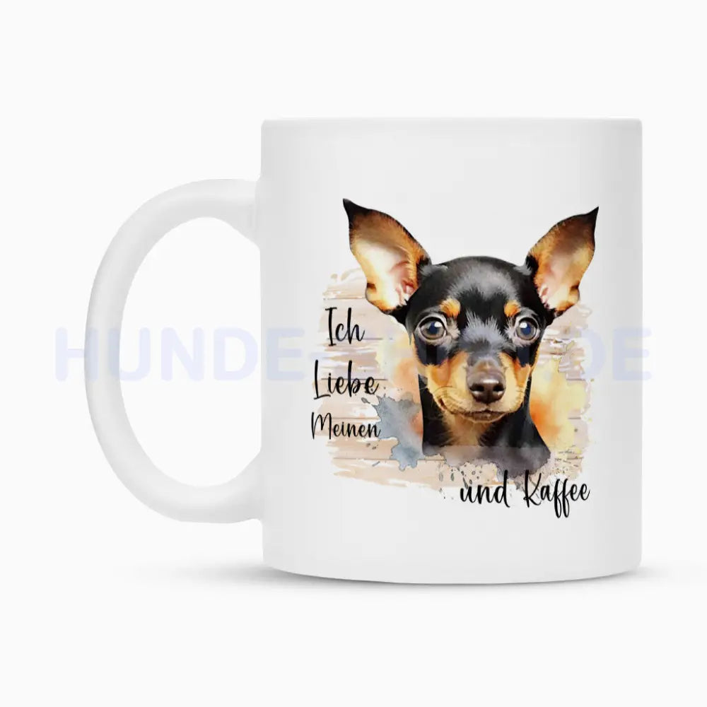 Tasse "Zwergpinscher - Ich liebe..." – hunde-shirt.de