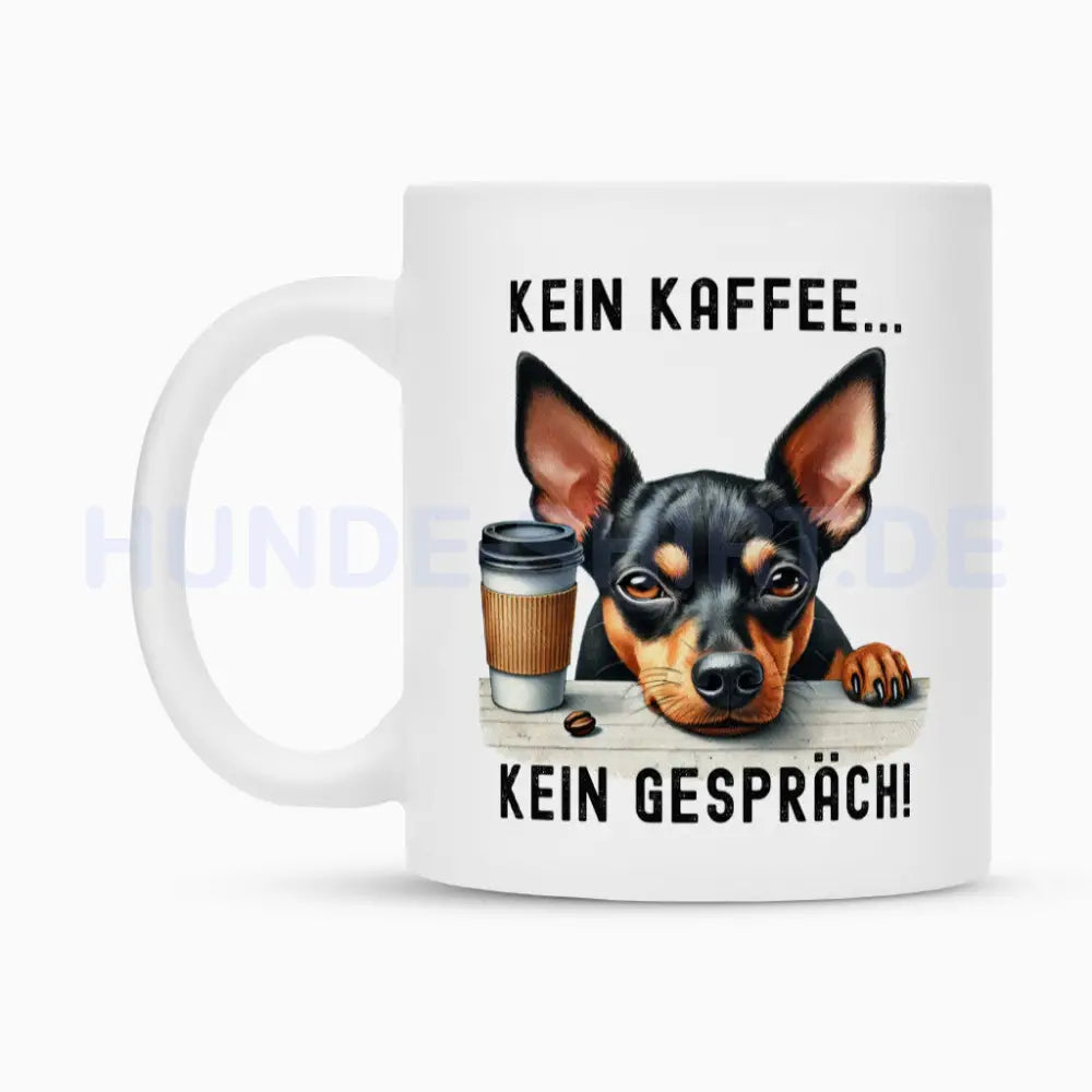 Tasse "Zwergpinscher - Kein Kaffee..." – hunde-shirt.de