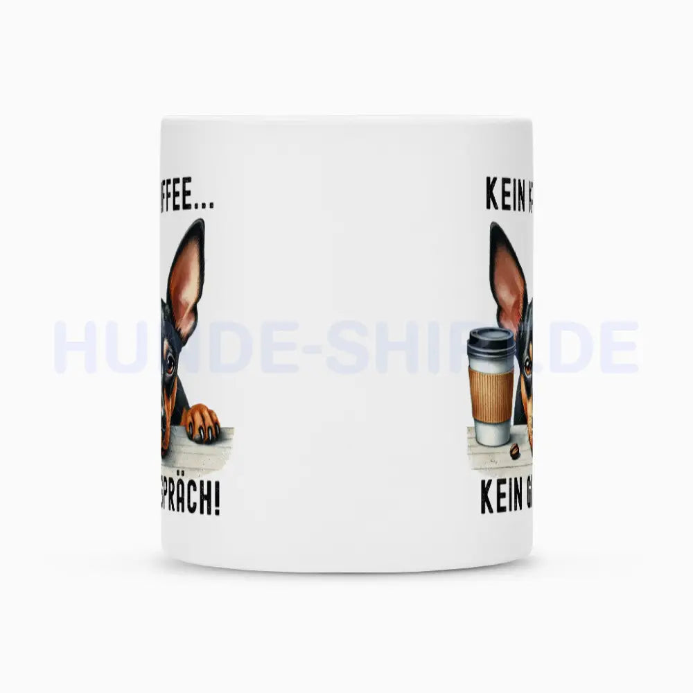 Tasse "Zwergpinscher - Kein Kaffee..." – hunde-shirt.de