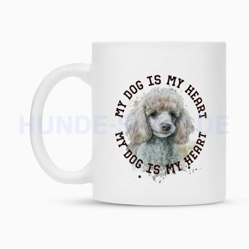 Tasse "Zwergpudel HEART" – hunde-shirt.de