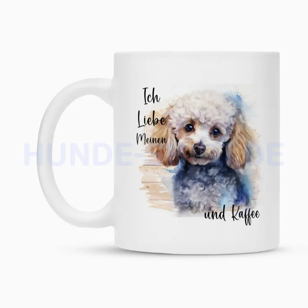 Tasse "Zwergpudel - Ich liebe..." – hunde-shirt.de