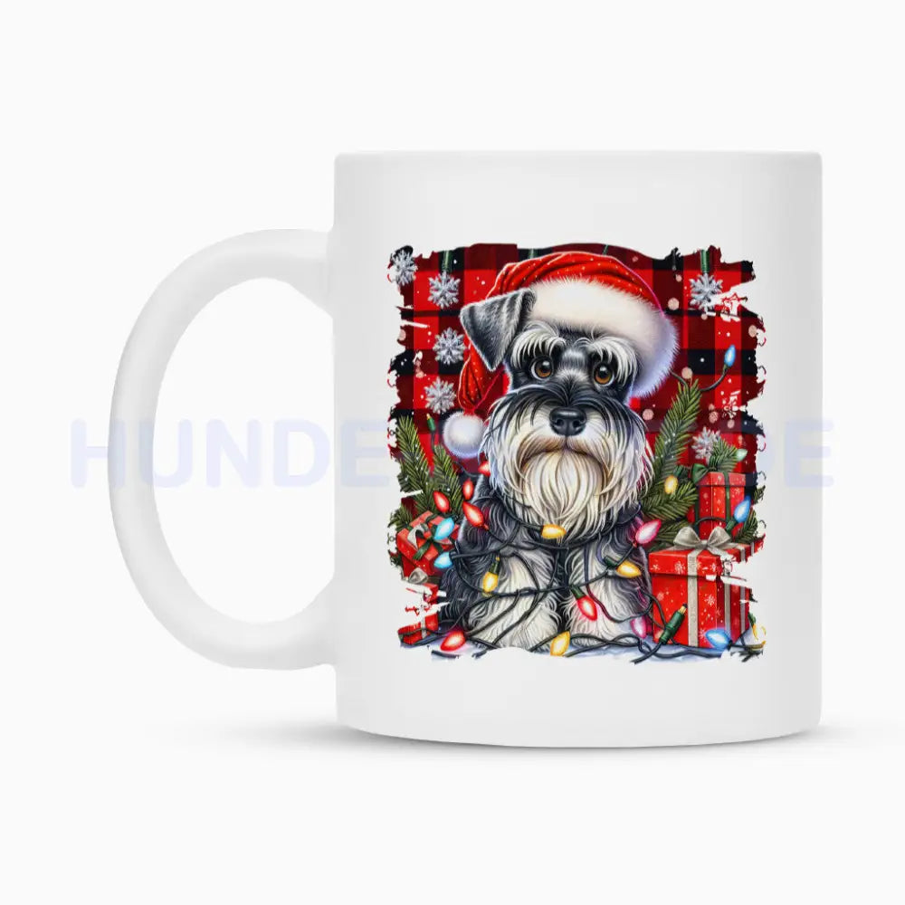 Tasse "Zwergschnauzer - Funny Christmas" – hunde-shirt.de