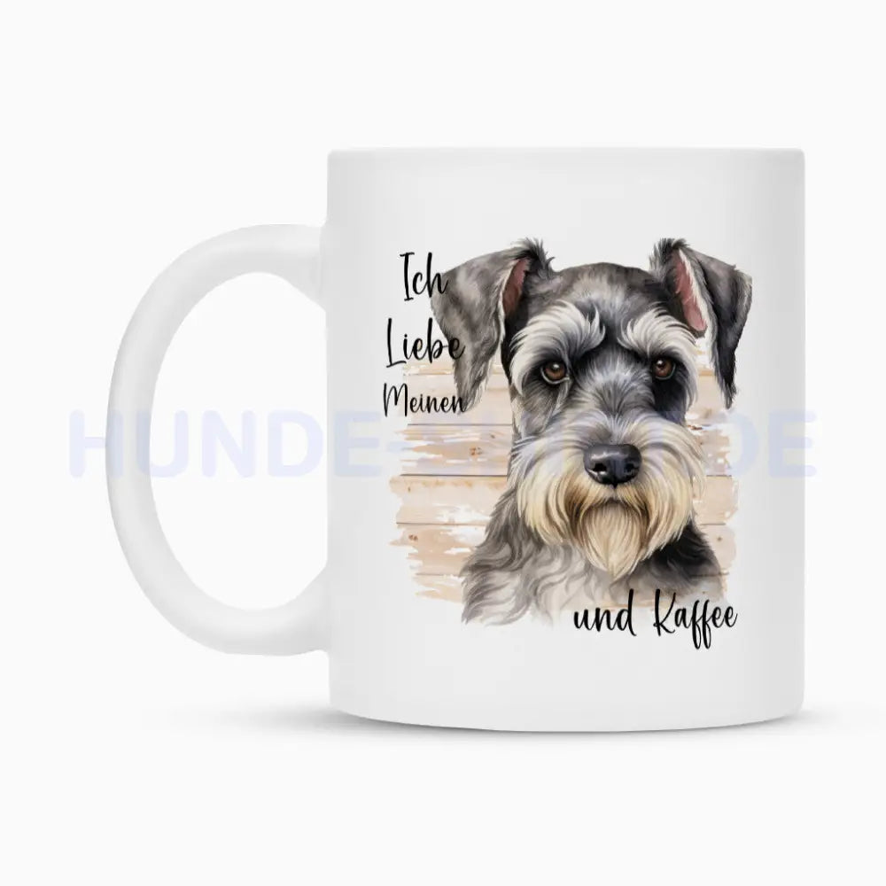 Tasse "Zwergschnauzer - Ich liebe..." – hunde-shirt.de