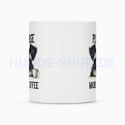 Tasse "Zwergschnauzer - Please more Coffee" – hunde-shirt.de